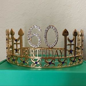 Men’s 60th Birthday Crown & Sash